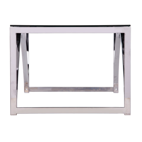Image of Rectangular coffee table w/ glass top Image 5