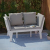 Outdoor loveseat or settee lounge Image 1