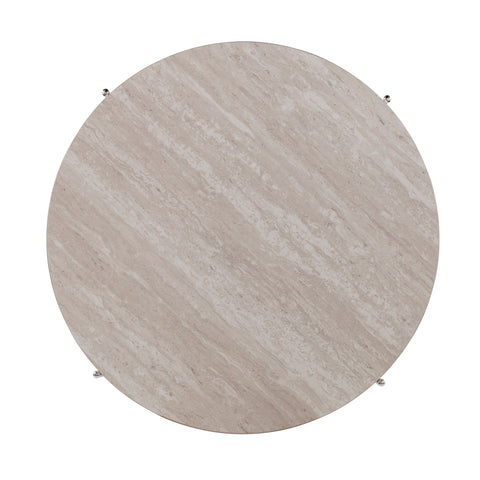 Image of Round faux stone coffee table Image 9