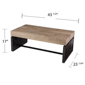 Rectangular coffee table Image 9