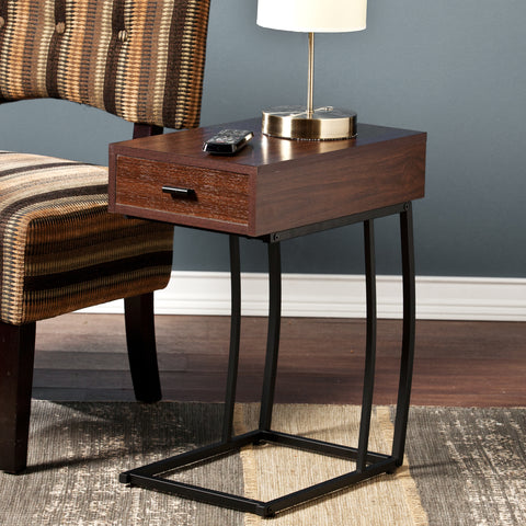 Side table with convenient drawer Image 3