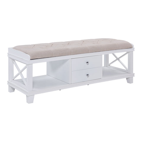 Image of Upholstered entryway or dining bench Image 5