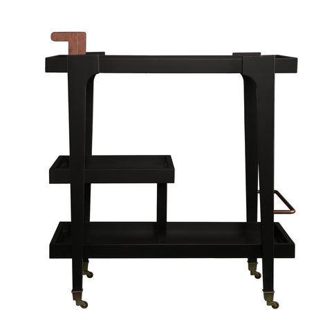 Image of 3-tier bar/serving cart Image 3