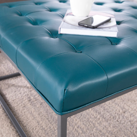 Image of Modern upholstered ottoman or coffee table Image 2