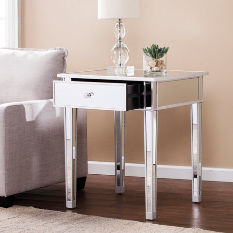 Image of Mirage Mirrored Accent Table