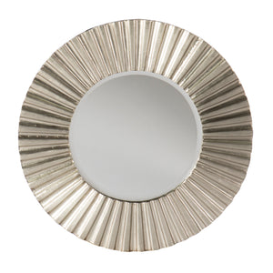 Round mirror w/ decorative frame Image 3
