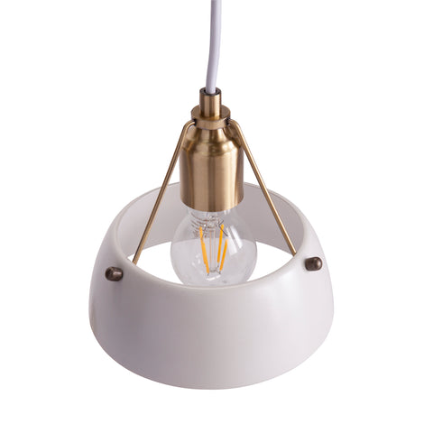 Image of Pendant lamp w/ 3 hanging lights Image 6