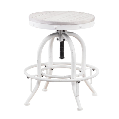 Image of Stool adjusts from casual seating to counter height Image 5