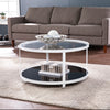Round two-tone coffee table Image 1
