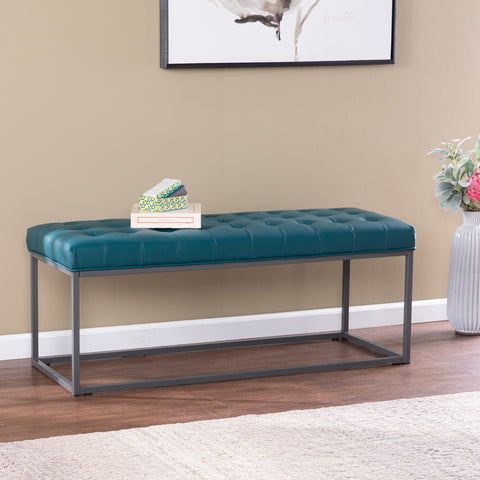 Image of Modern upholstered bench Image 1