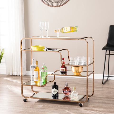 Image of Mobile coffee or bar cart Image 1