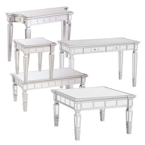 Image of Sophisticated mirrored sofa table Image 9