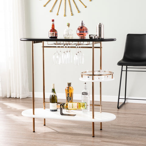 Image of Art deco standing wine table Image 1