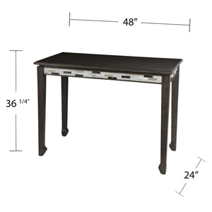 Rectangular counter-height table Image 7