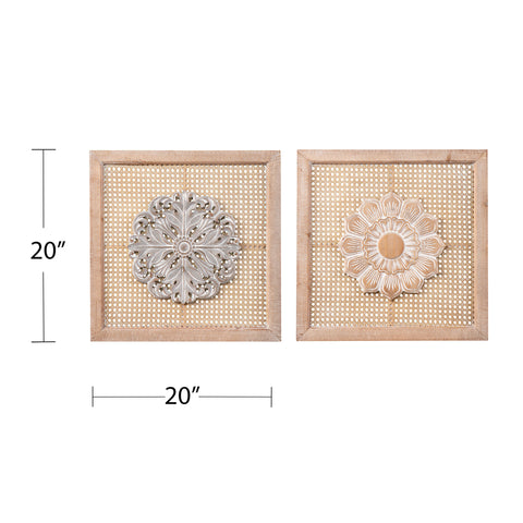 Image of Set of 2 decorative wall panels Image 6