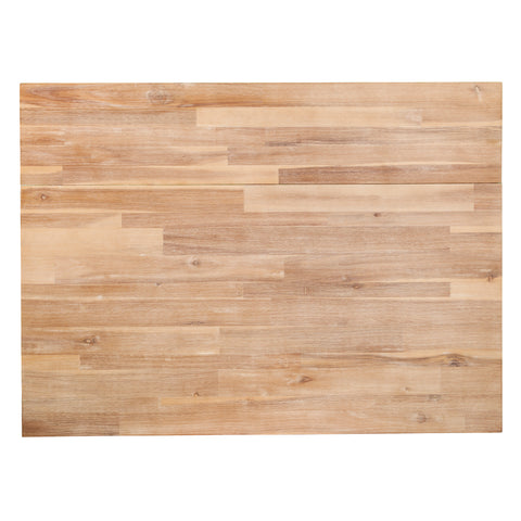 Solid wood kitchen island w/ drop-leaf countertop Image 9
