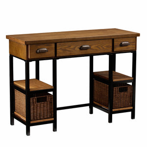 Small space writing desk with storage Image 2