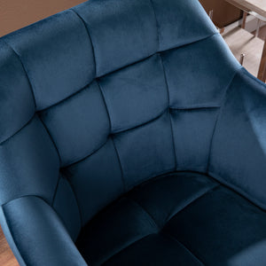 Velvet club chair or accent seat Image 2