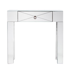 Mirrored entry or sofa table with storage Image 6
